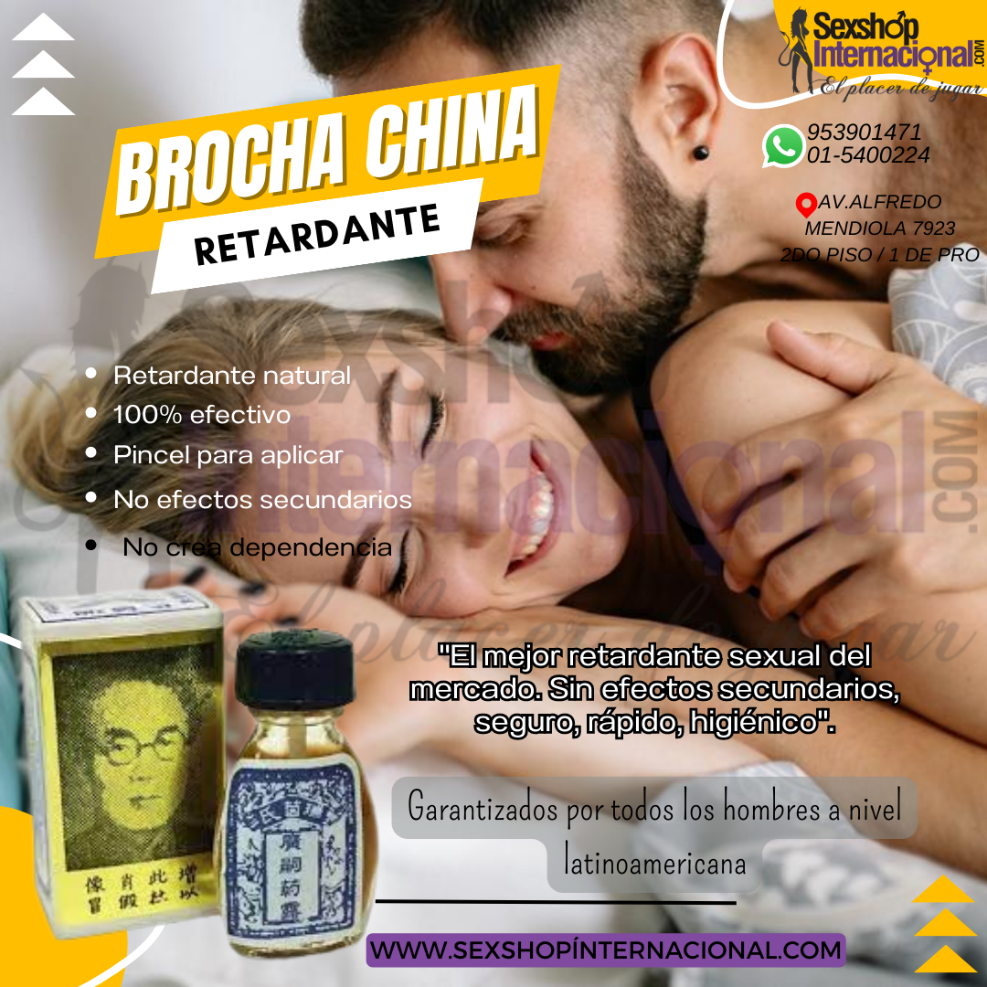 Retardante Brocha China Base Plantas Naturales